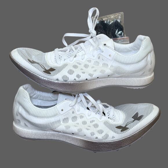 Under Armour Shakedown Elite BRZ Track Spikes Size M10 W11.5 NWOB 3027959-101 - Picture 4 of 9